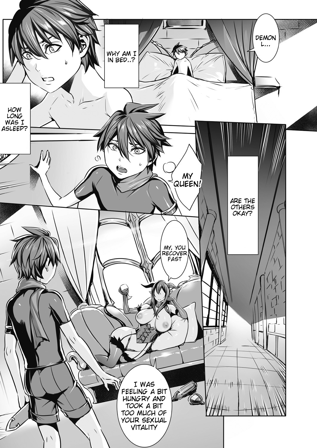 Hentai Manga Comic-Please Cum Lots Lord Hero-Read-125